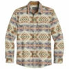 Pendleton Fitted La Pine Overshirt - Smith Rock Tan