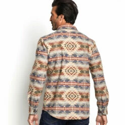 Pendleton Fitted La Pine Overshirt - Smith Rock Tan 10 Pendleton Fitted La Pine Overshirt - Smith Rock Tan -Brokedown Palace Shop Pendleton AW22 LaPineShirt SmithRockTan 04