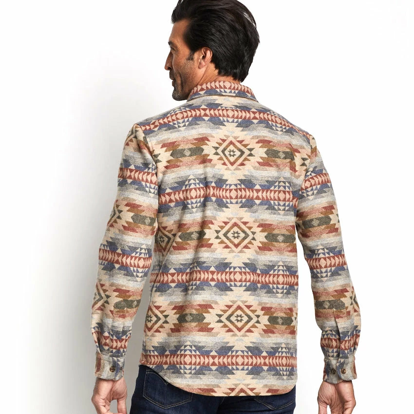 Pendleton Fitted La Pine Overshirt - Smith Rock Tan 6 Pendleton Fitted La Pine Overshirt - Smith Rock Tan - Image 4