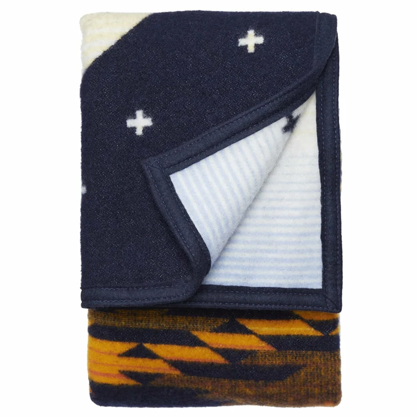 Pendleton Jacquard Crib Baby Blanket - Moon Dance 5 Pendleton Jacquard Crib Baby Blanket - Moon Dance - Image 3