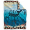 Pendleton Jacquard Crib Baby Blanket - Tide School 2 Pendleton Jacquard Crib Baby Blanket - Tide School -Brokedown Palace Shop Pendleton AW22 Muchacho OceanSchool 01