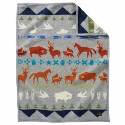 Pendleton Jacquard Crib Baby Blanket - Shared Paths
