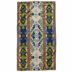Pendleton Oversized Jacquard Beach Towel - Journey West Bright
