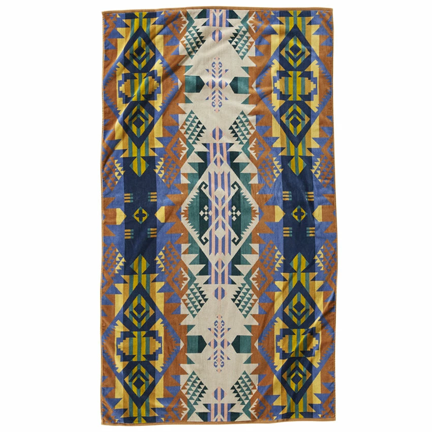 Pendleton Oversized Jacquard Beach Towel - Journey West Bright 3 Pendleton Oversized Jacquard Beach Towel - Journey West Bright