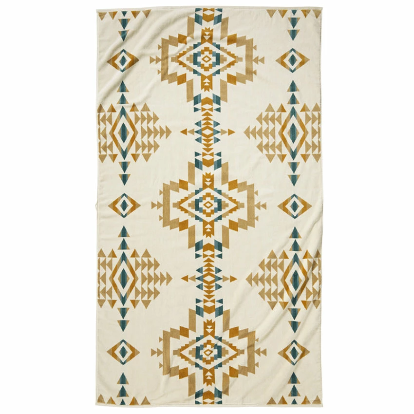 Pendleton Oversized Jacquard Beach Towel - Rock Point Ivory Mix 3 Pendleton Oversized Jacquard Beach Towel - Rock Point Ivory Mix
