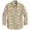 Pendleton Sherpa Lined Shirt Jacket - Chief Joseph Tan