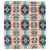 Pendleton Jacquard Beach Towel For Two - Pilot Rock Ivory