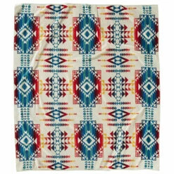 Pendleton Jacquard Beach Towel For Two - Pilot Rock Ivory