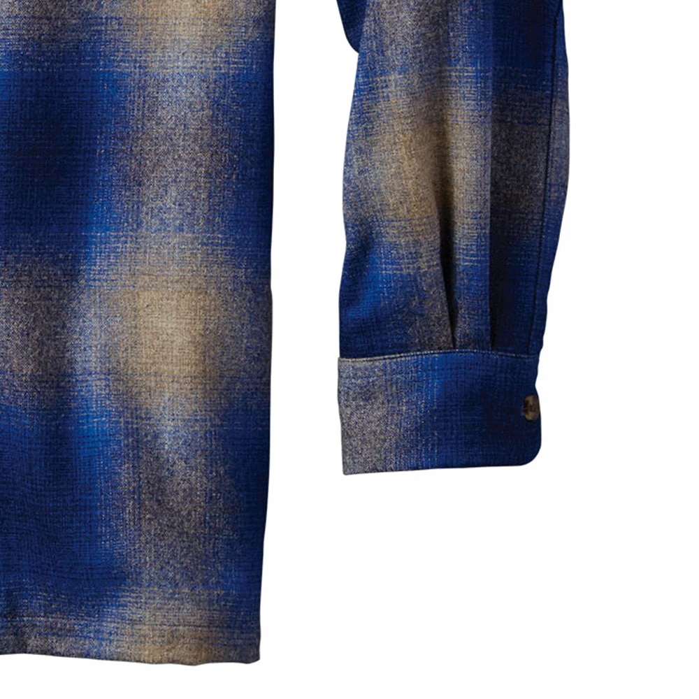Pendleton Classic Board Shirt - Tan / Blue Ombre 6 Pendleton Classic Board Shirt - Tan / Blue Ombre - Image 4