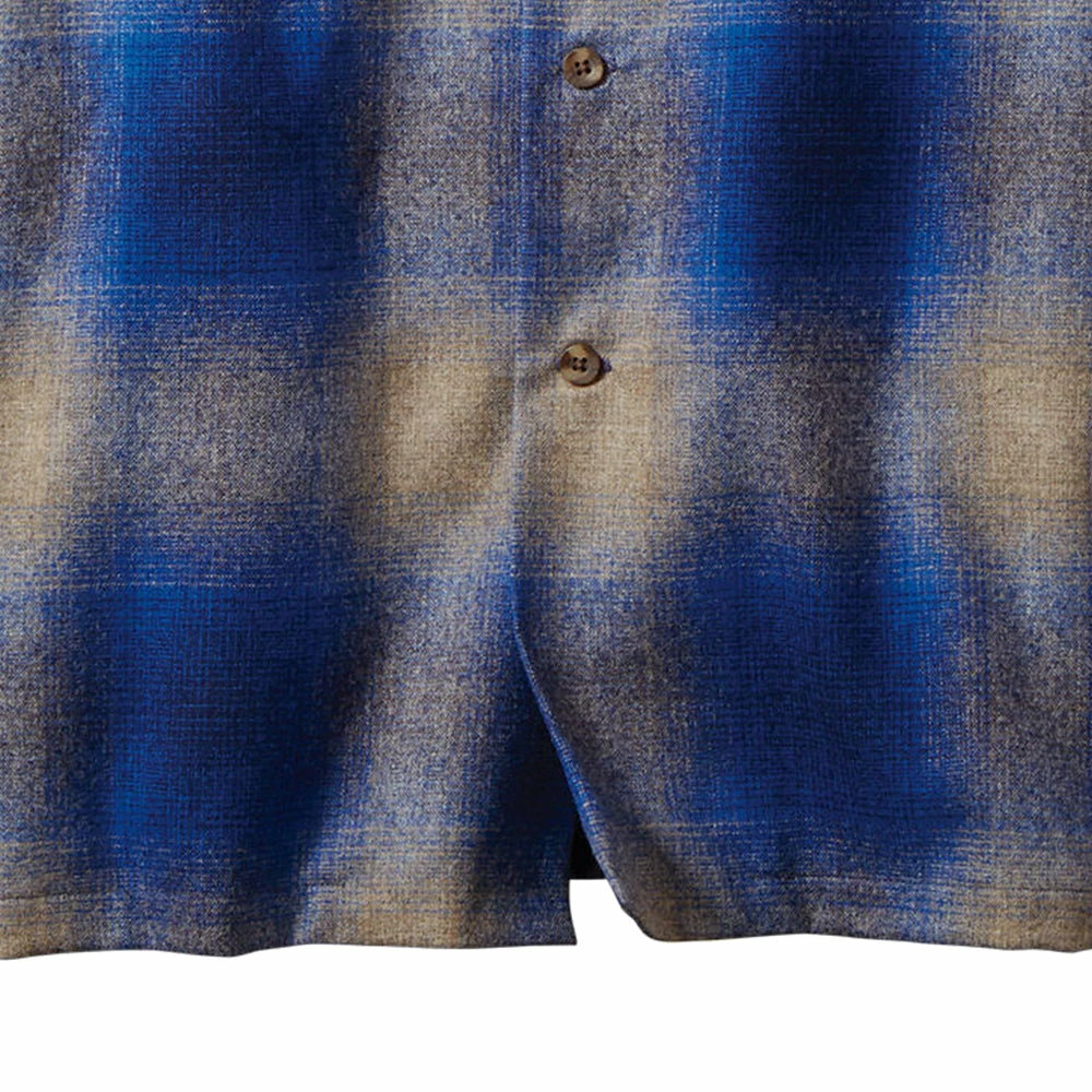 Pendleton Classic Board Shirt - Tan / Blue Ombre 5 Pendleton Classic Board Shirt - Tan / Blue Ombre - Image 3