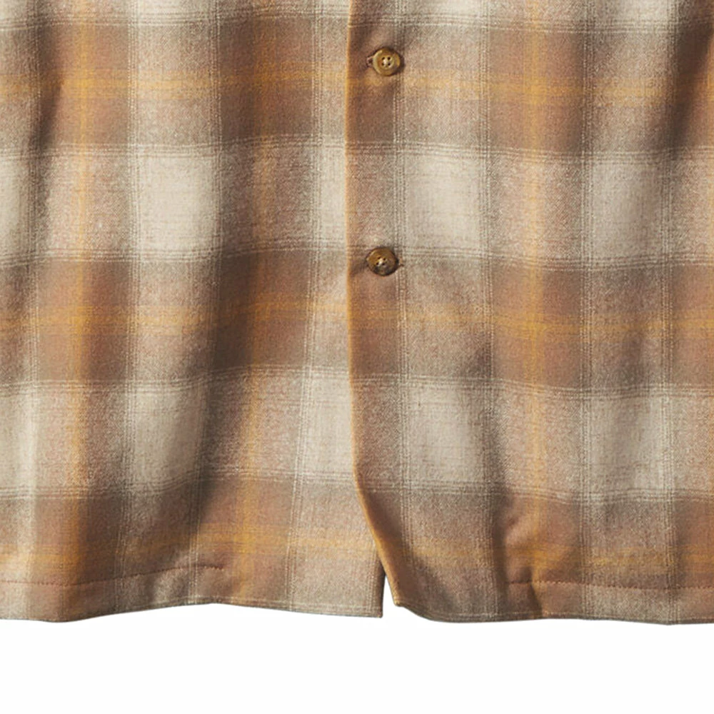 Pendleton Classic Board Shirt - Tan / Gold Plaid 5 Pendleton Classic Board Shirt - Tan / Gold Plaid - Image 3
