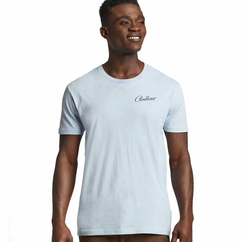 Pendleton Chief Joseph Graphic Tee - Stonewash Denim/Multi 4 Pendleton Chief Joseph Graphic Tee - Stonewash Denim/Multi - Image 2