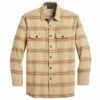 Pendleton Driftwood Shirt - Tan Pinto Mountains