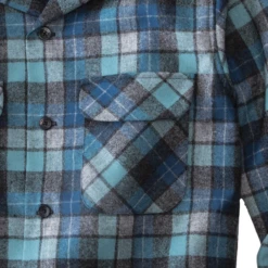 Pendleton Fitted Board Shirt - Beach Boys Blue Original Surf Plaid 9 Pendleton Fitted Board Shirt - Beach Boys Blue Original Surf Plaid -Brokedown Palace Shop Pendleton FittedBoardShirt BlueOriginalSurfPlaid 03