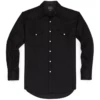 Pendleton Fitted Canyon Shirt - Black Solid