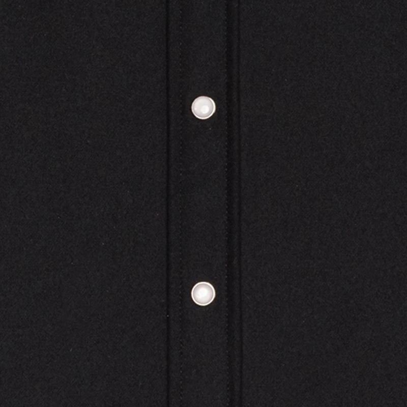 Pendleton Fitted Canyon Shirt - Black Solid 7 Pendleton Fitted Canyon Shirt - Black Solid - Image 5