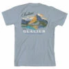 Pendleton Glacier Graphic Tee - Stonewash Denim/White 2 Pendleton Glacier Graphic Tee - Stonewash Denim/White -Brokedown Palace Shop Pendleton GraphicTee GlacierBlue 01