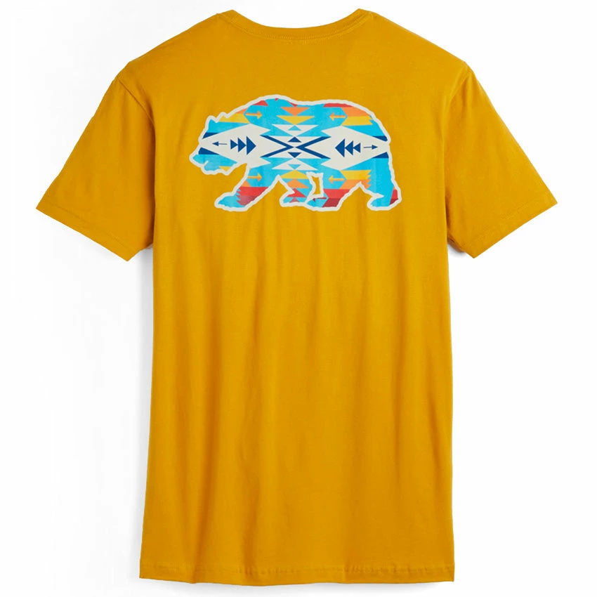 Pendleton Tucson Bear Graphic Tee - Antique Gold/Multi 3 Pendleton Tucson Bear Graphic Tee - Antique Gold/Multi