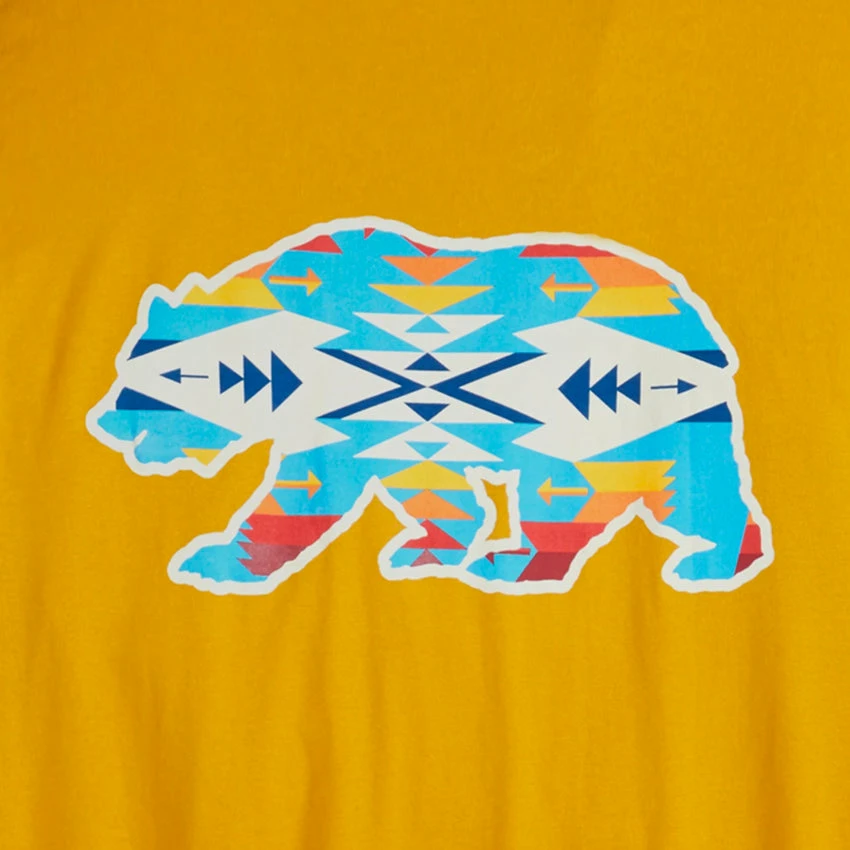Pendleton Tucson Bear Graphic Tee - Antique Gold/Multi 4 Pendleton Tucson Bear Graphic Tee - Antique Gold/Multi - Image 2