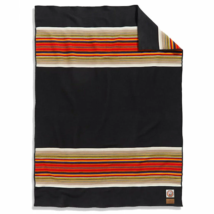 Pendleton National Park Throw W/ Carrier - Acadia Black 4 Pendleton National Park Throw W/ Carrier - Acadia Black - Image 2