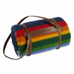 Pendleton National Park Throw W/ Carrier - Crater Lake Navy