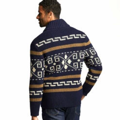 Pendleton Original Westerley Cardigan - Navy/Brown 11 Pendleton Original Westerley Cardigan - Navy/Brown -Brokedown Palace Shop Pendleton OriginalWesterley Navy 05