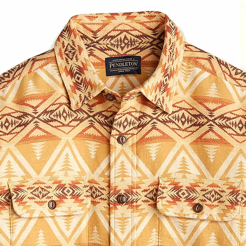 Pendleton Doublesoft Beach Shack Shirt - Cedar Bluff Tan/Brown 4 Pendleton Doublesoft Beach Shack Shirt - Cedar Bluff Tan/Brown - Image 2