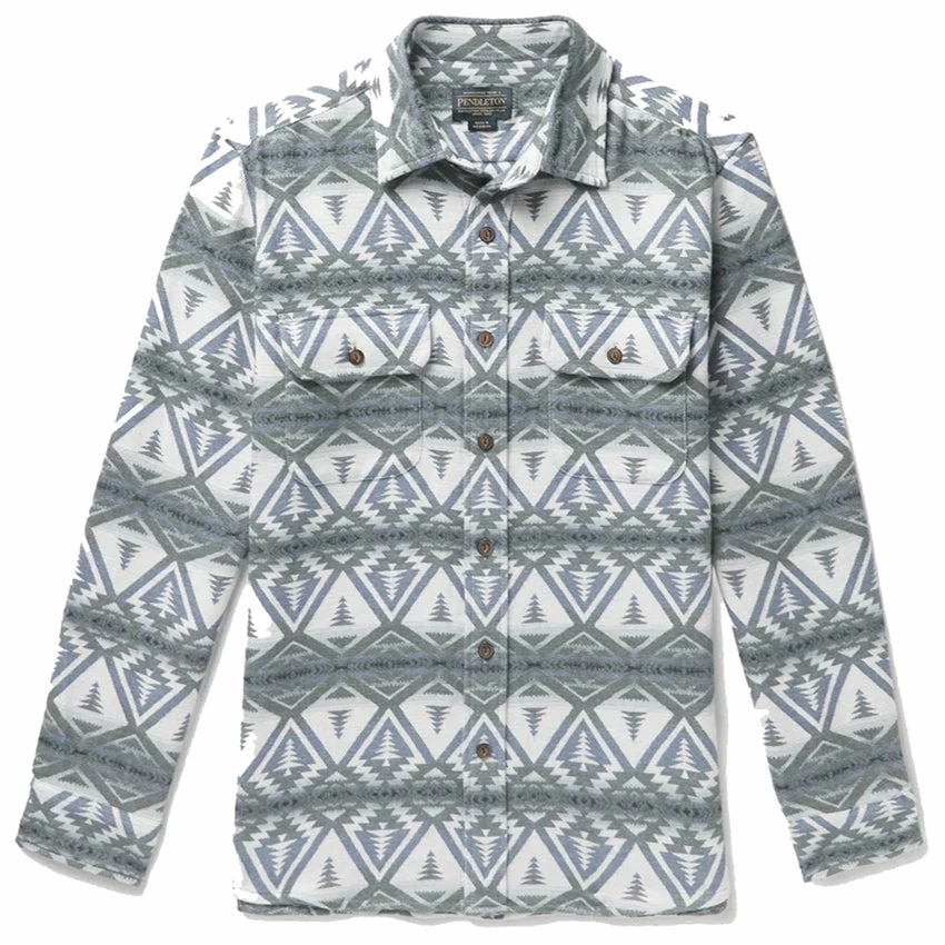 Pendleton Doublesoft Beach Shack Shirt - Cedar Bluff Green/Blue 3 Pendleton Doublesoft Beach Shack Shirt - Cedar Bluff Green/Blue