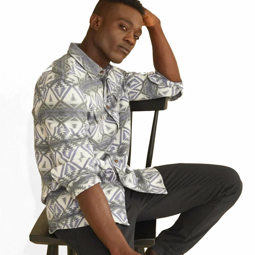 Pendleton Doublesoft Beach Shack Shirt - Cedar Bluff Green/Blue 5 Pendleton Doublesoft Beach Shack Shirt - Cedar Bluff Green/Blue - Image 3