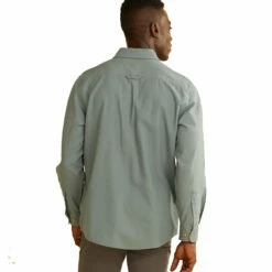 Pendleton Beach Shack Shirt - Fir Green -Brokedown Palace Shop Pendleton SS23 BeachShackShirt FirGreen 05