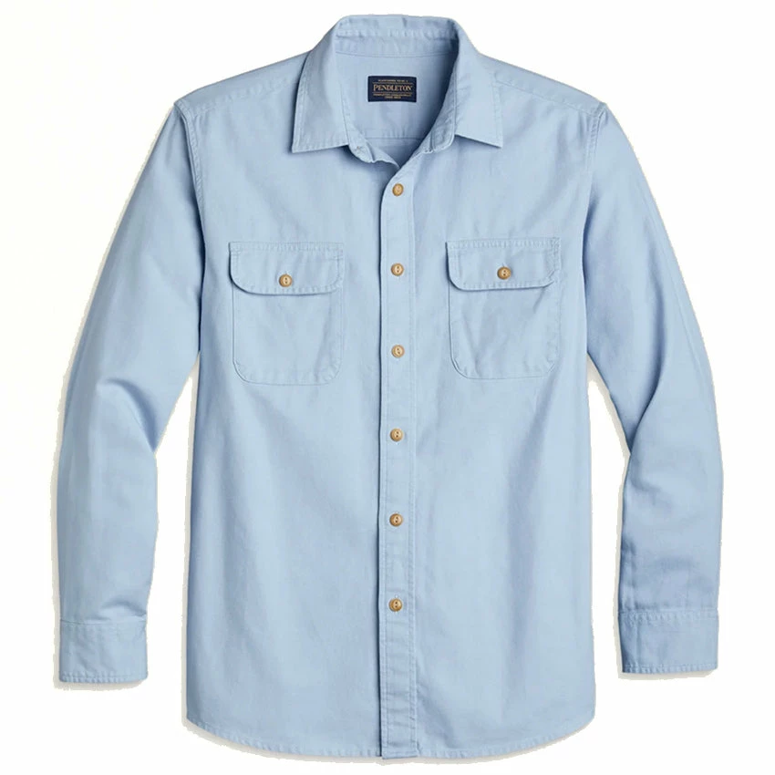 Pendleton Beach Shack Shirt - Washed Blue 3 Pendleton Beach Shack Shirt - Washed Blue