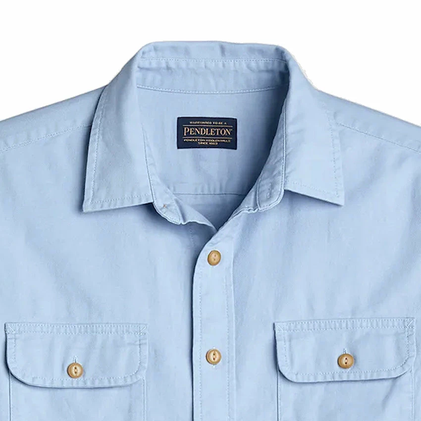 Pendleton Beach Shack Shirt - Washed Blue 4 Pendleton Beach Shack Shirt - Washed Blue - Image 2