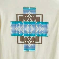 Pendleton Chief Joseph Graphic Tee - Natural/Light Blue 7 Pendleton Chief Joseph Graphic Tee - Natural/Light Blue -Brokedown Palace Shop Pendleton SS23 ChiefJosephTee NaturalAqua 03