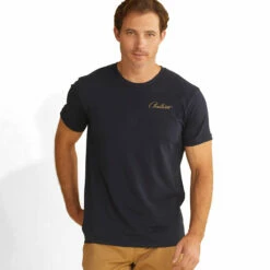 Pendleton Chief Joseph Graphic Tee - Midnight Navy/Light Orange 8 Pendleton Chief Joseph Graphic Tee - Midnight Navy/Light Orange -Brokedown Palace Shop Pendleton SS23 ChiefJosephTee NavyGold 03