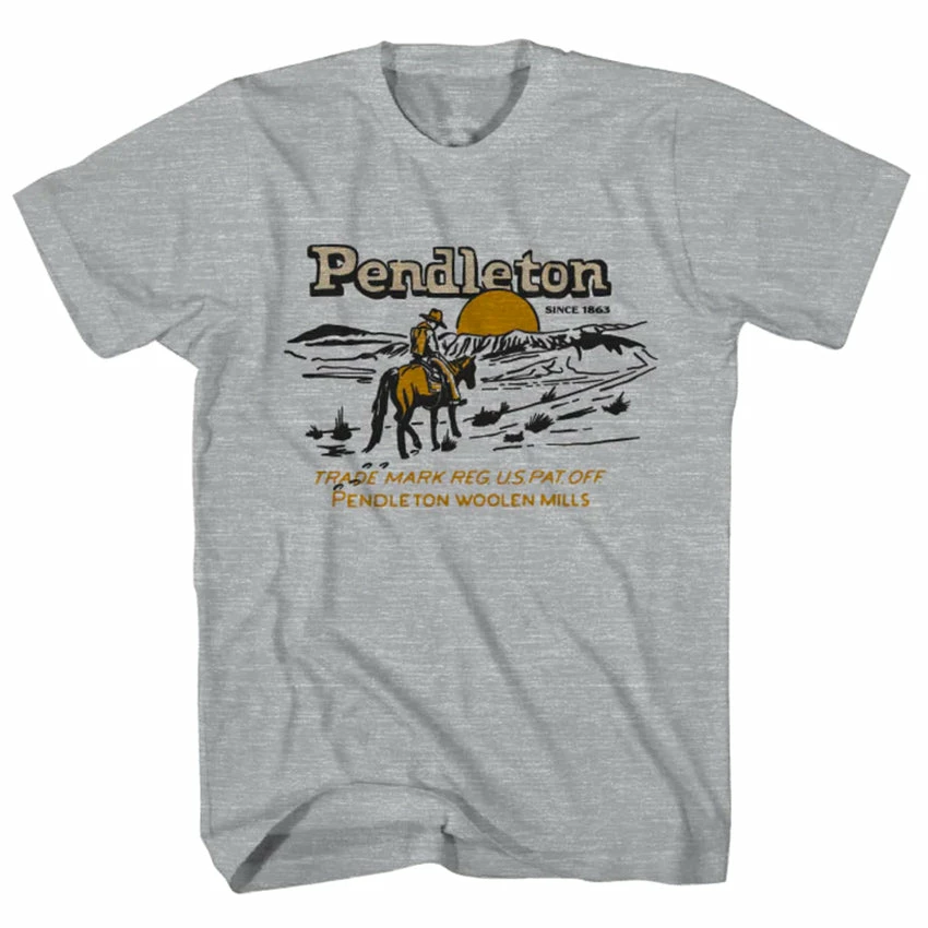 Pendleton Westbound Graphic Tee - Heather Grey/Black 3 Pendleton Westbound Graphic Tee - Heather Grey/Black