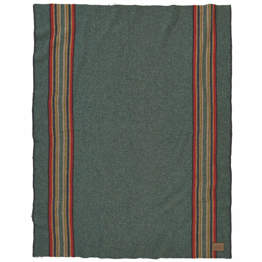 Pendleton Yakima Throw - Yakima Green Heather Mix 3 Pendleton Yakima Throw - Yakima Green Heather Mix