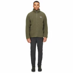Rab Original Pile Jacket - Light Khaki 11 Rab Original Pile Jacket - Light Khaki -Brokedown Palace Shop Rab AW23 OriginalPileFleece LightKhaki 05