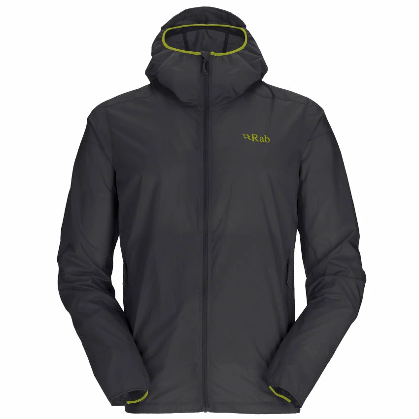 Rab Men's Vital Windshell Hoody - Graphene 2 Rab Men's Vital Windshell Hoody - Graphene