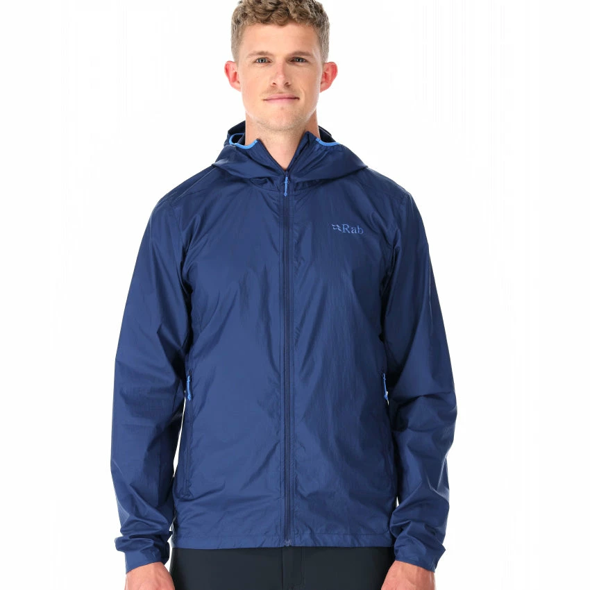 Rab Men's Vital Windshell Hoody - Nightfall Blue 5 Rab Men's Vital Windshell Hoody - Nightfall Blue - Image 3