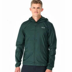 Rab Men's Vital Windshell Hoody - Pine 9 Rab Men's Vital Windshell Hoody - Pine -Brokedown Palace Shop Rab MensVitalWindshell Pine 03