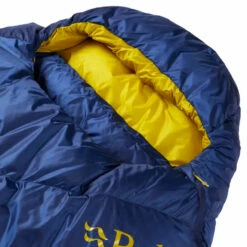Rab Neutrino 200 Down Sleeping Bag - Left Zip - Nightfall Blue -Brokedown Palace Shop Rab Neutrino200 NightfallBlue 04