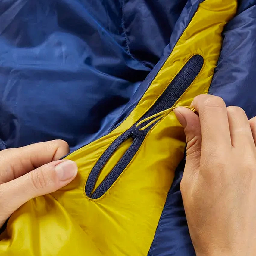 Rab Women's Neutrino 400 Down Sleeping Bag - Left Zip - Nightfall Blue 7 Rab Women's Neutrino 400 Down Sleeping Bag - Left Zip - Nightfall Blue - Image 5