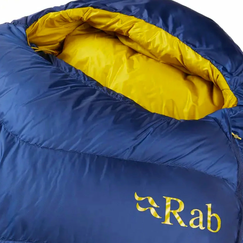 Rab Neutrino 400 Down Sleeping Bag - Left Zip - Nightfall Blue 5 Rab Neutrino 400 Down Sleeping Bag - Left Zip - Nightfall Blue - Image 3