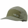 Rab Venant 5 Panel Cap - Light Khaki/Army -Brokedown Palace Shop Rab SS23 Venant5PanelCap LightKhaki 01
