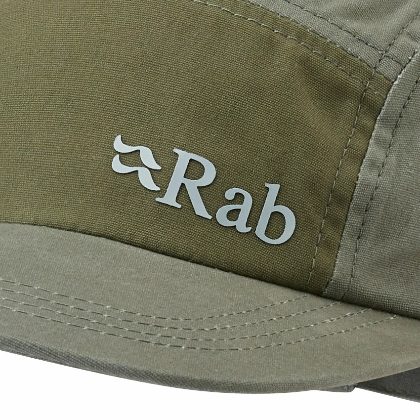 Rab Venant 5 Panel Cap - Light Khaki/Army 4 Rab Venant 5 Panel Cap - Light Khaki/Army - Image 2