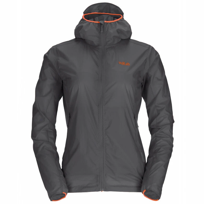 Rab Women's Vital Windshell Hoody - Graphene 3 Rab Women's Vital Windshell Hoody - Graphene