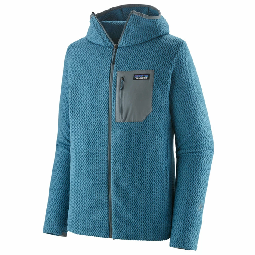 Patagonia Men's R1 Air Full-Zip Hoody - Wavy Blue 3 Patagonia Men's R1 Air Full-Zip Hoody - Wavy Blue