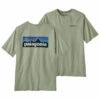 Patagonia Men's P-6 Logo Responsibili-Tee - Salvia Green -Brokedown Palace Shop SS23 Patagonia P6Tee SLVG 01