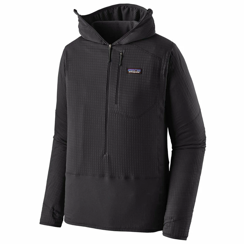 Patagonia Men's R1 Pullover Hoody - Black 3 Patagonia Men's R1 Pullover Hoody - Black