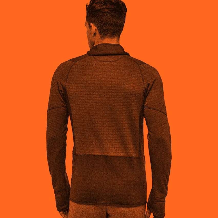 Patagonia Men's R1 Pullover Hoody - Wavy Blue 5 Patagonia Men's R1 Pullover Hoody - Wavy Blue - Image 3